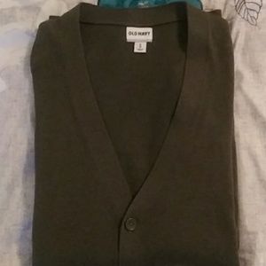 Old Navy casual mens v neck cardigan style sweater